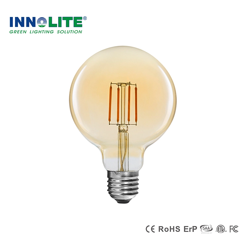 Vintage G80 4W LED filament light bulbs