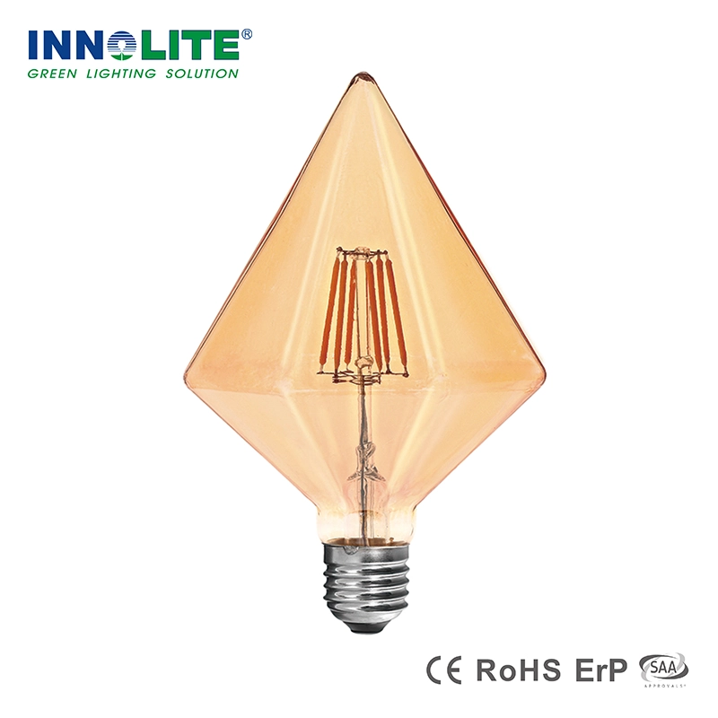 Vintage LED filament bulbs T-Diamond 4W