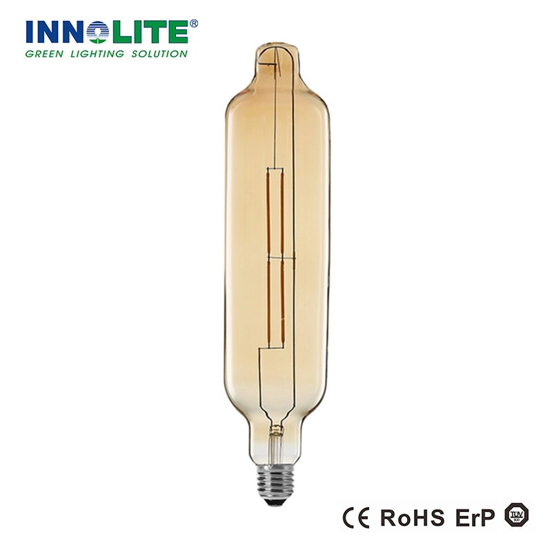fábrica tubular decorativa del bulbo del filamento del LED, bulbos tubulares de 8W T75 LED proveedor China, bulbos tubulares del LED de China proveedor