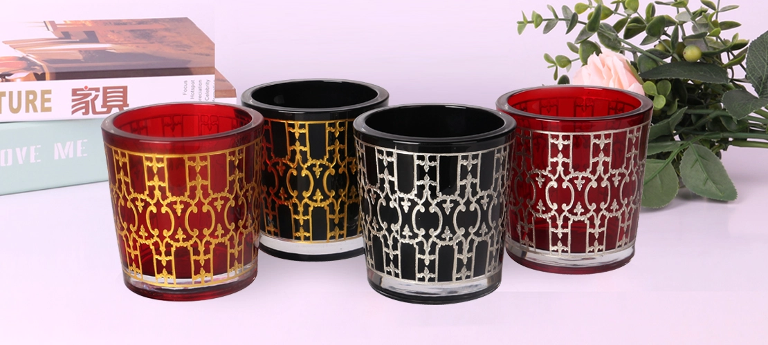 Glass Candle Holder
