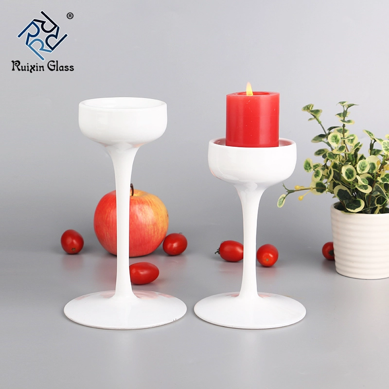 Black metal candle holders
