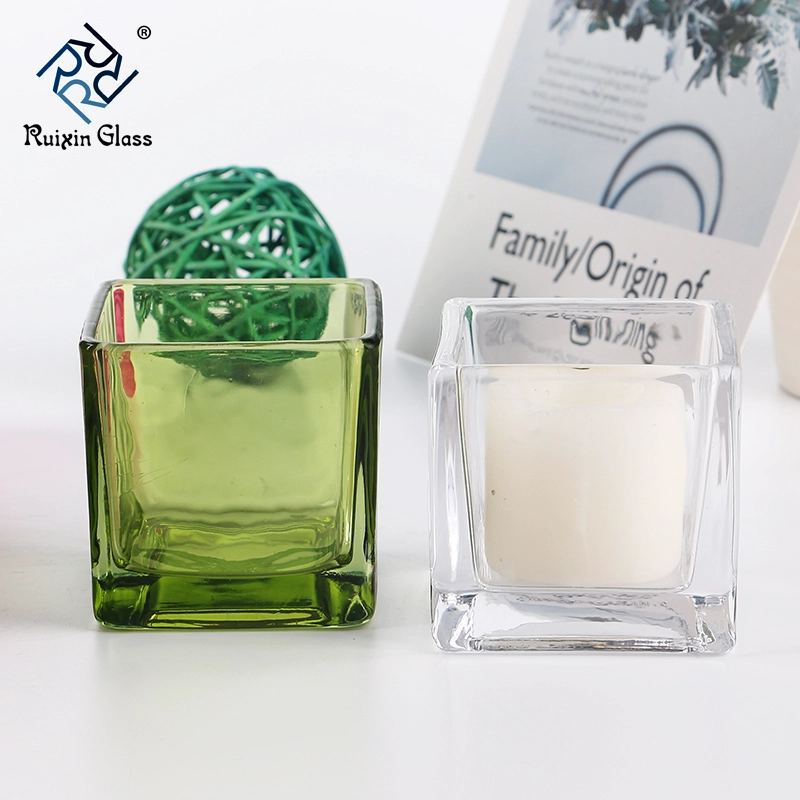 Decorating glass candle holders