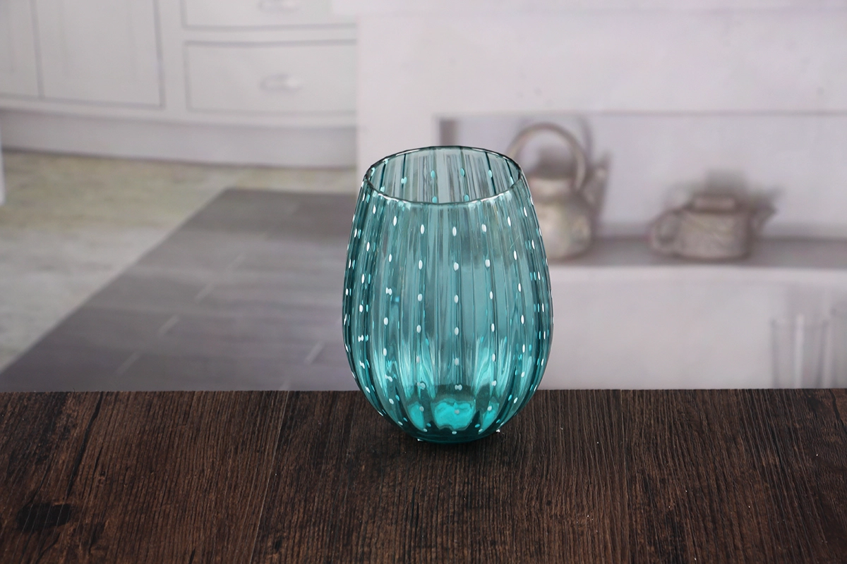 Turquoise candle holders