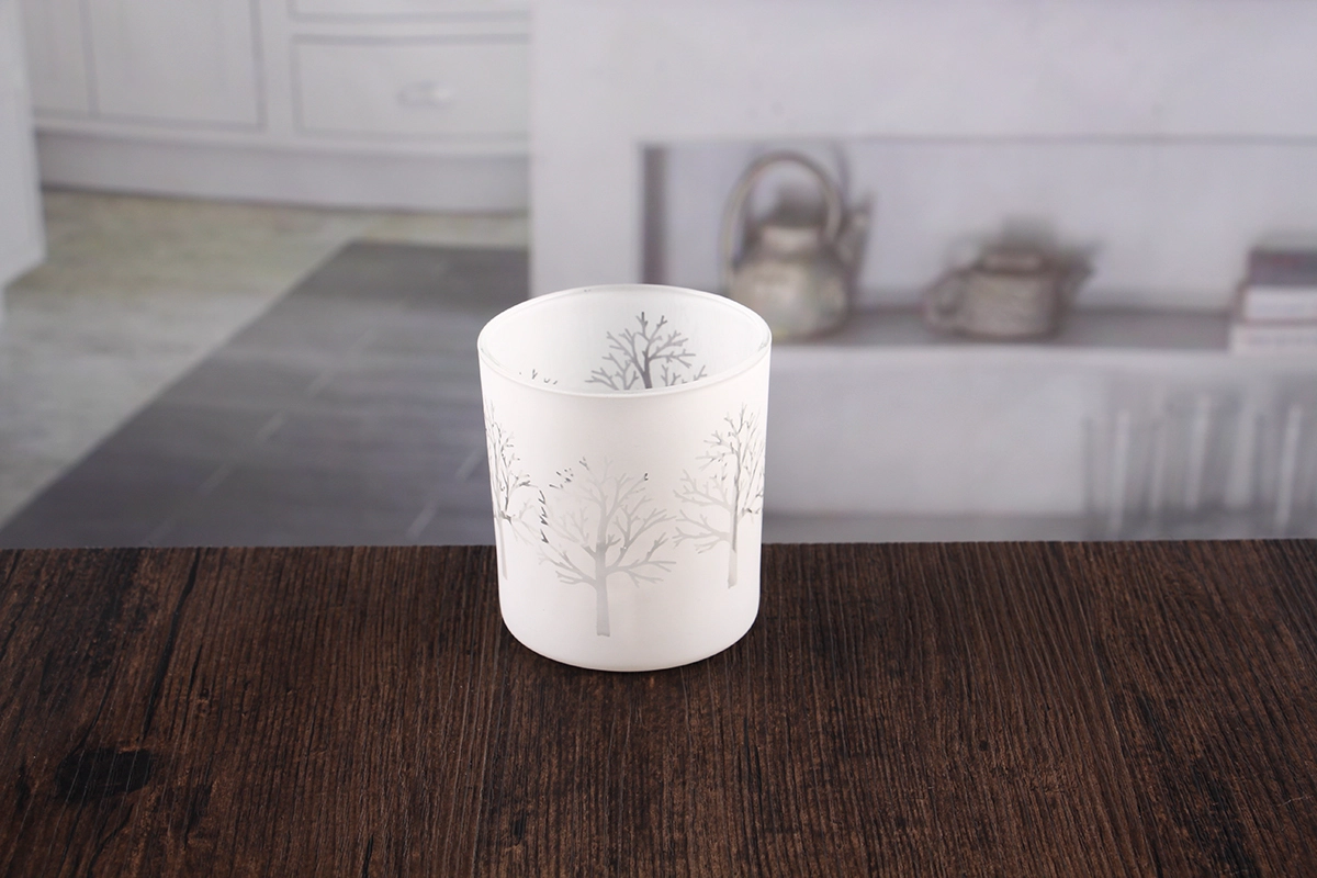 Round votive candle holders