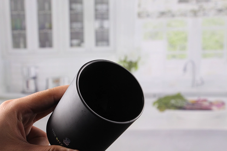 Black candle jars