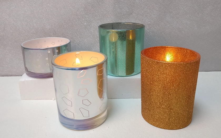Hot Wholesale Candlestick holder, Mercury glass candle Supplier in China