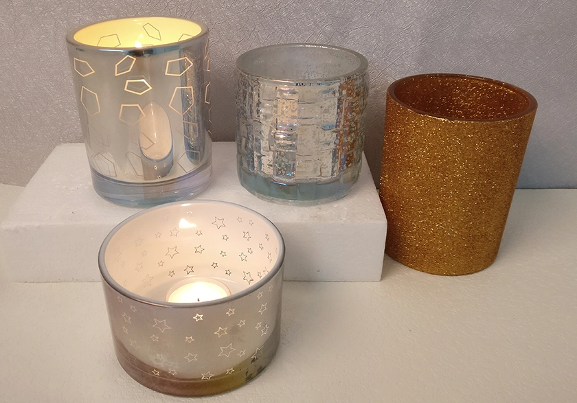 Hot Wholesale Candlestick holder, Mercury glass candle Supplier in China
