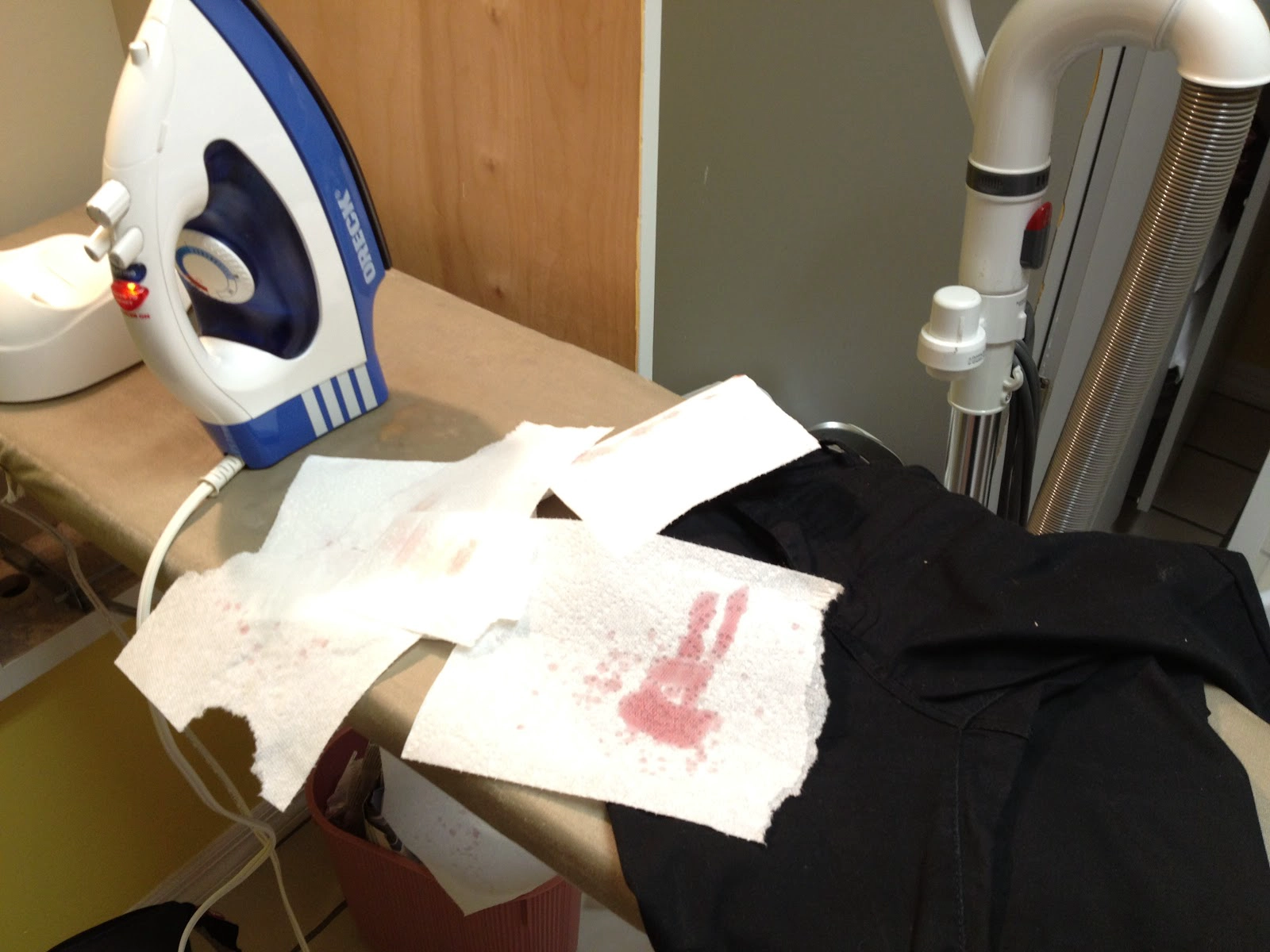 How do you remove candle wax from clothing?