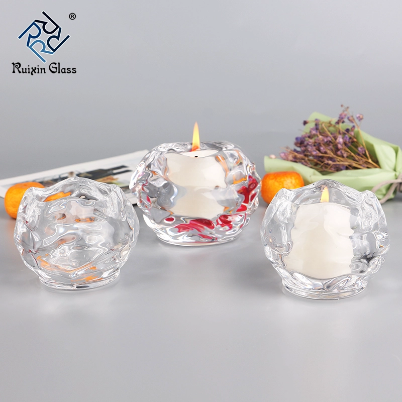 crystal candle holders