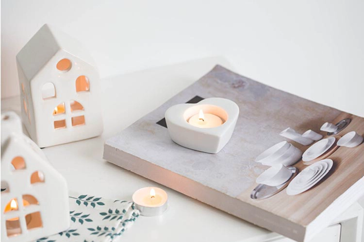 Heart shaped Candle holder