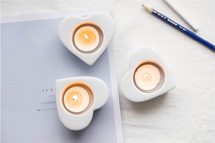 Heart shaped Candle holder