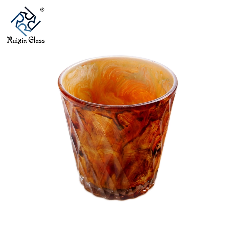 Marble candle holder