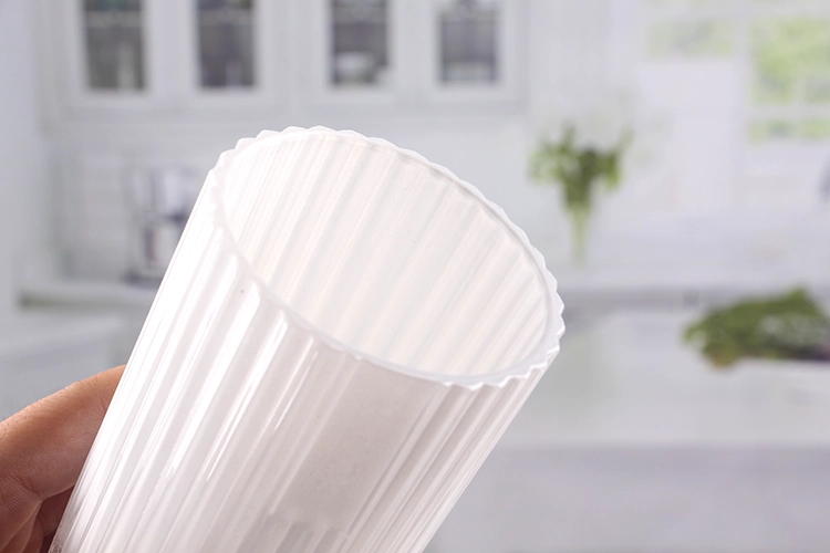 White candle jars