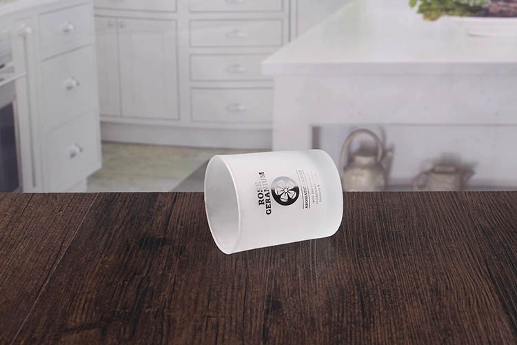 White votive candles holders