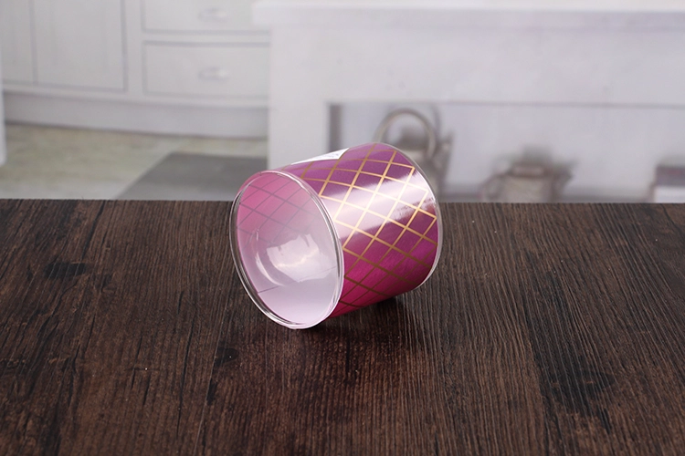 rose gold candle holders