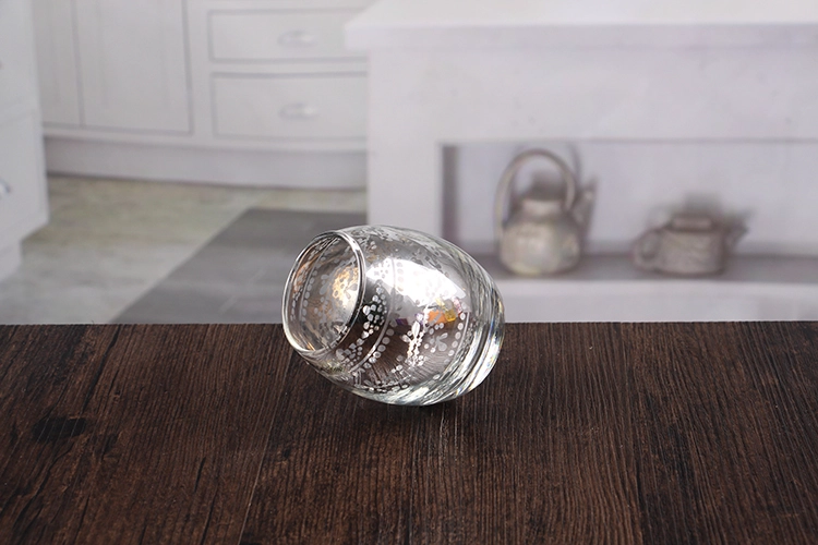 Silver candle holders
