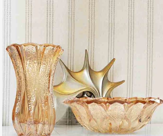 Home decorate glass vase