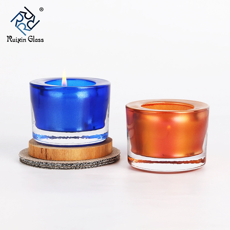 3 inch glass candle holder