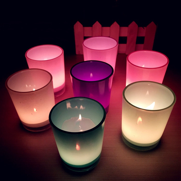 glass candle holder