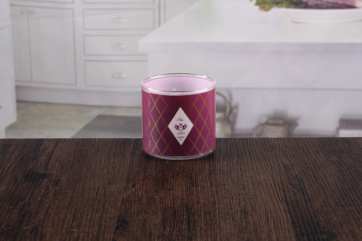 brown candle holders