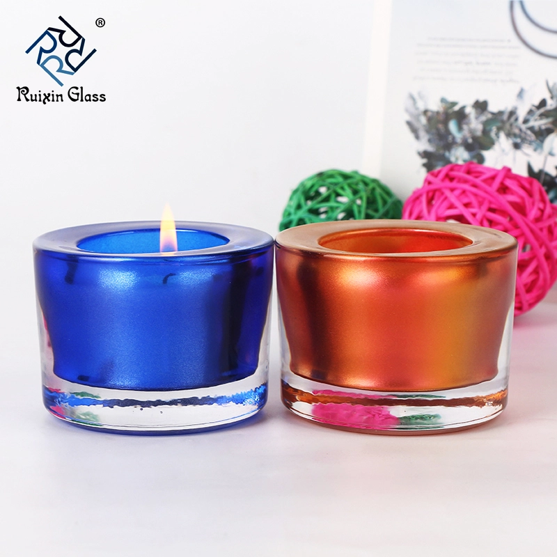 3 inch glass candle holder