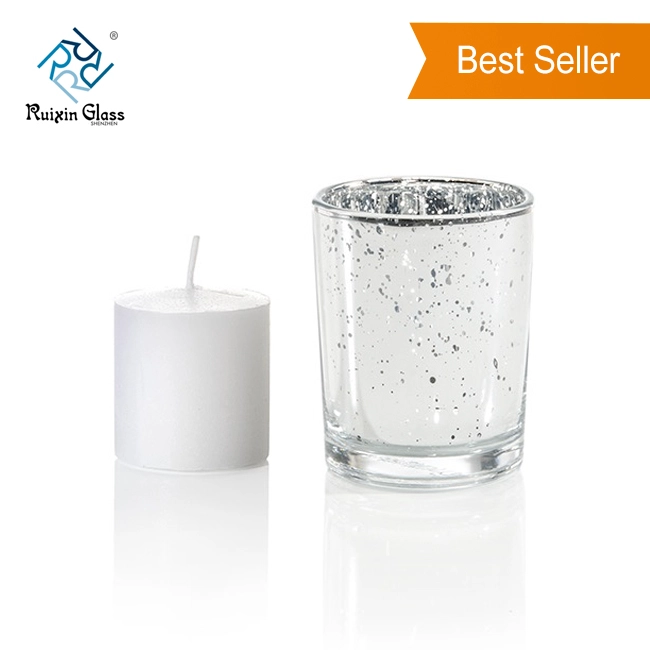 CD005 New Hot High Quality Large Capacity High White Glass Decorative Candle Holder For Banquets
