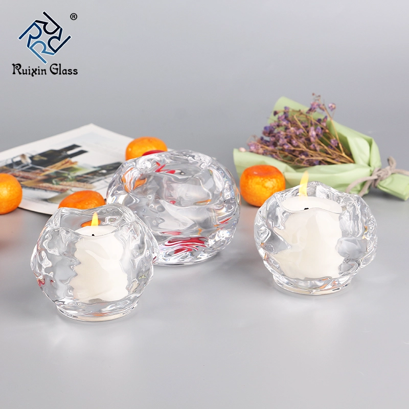crystal candle holders