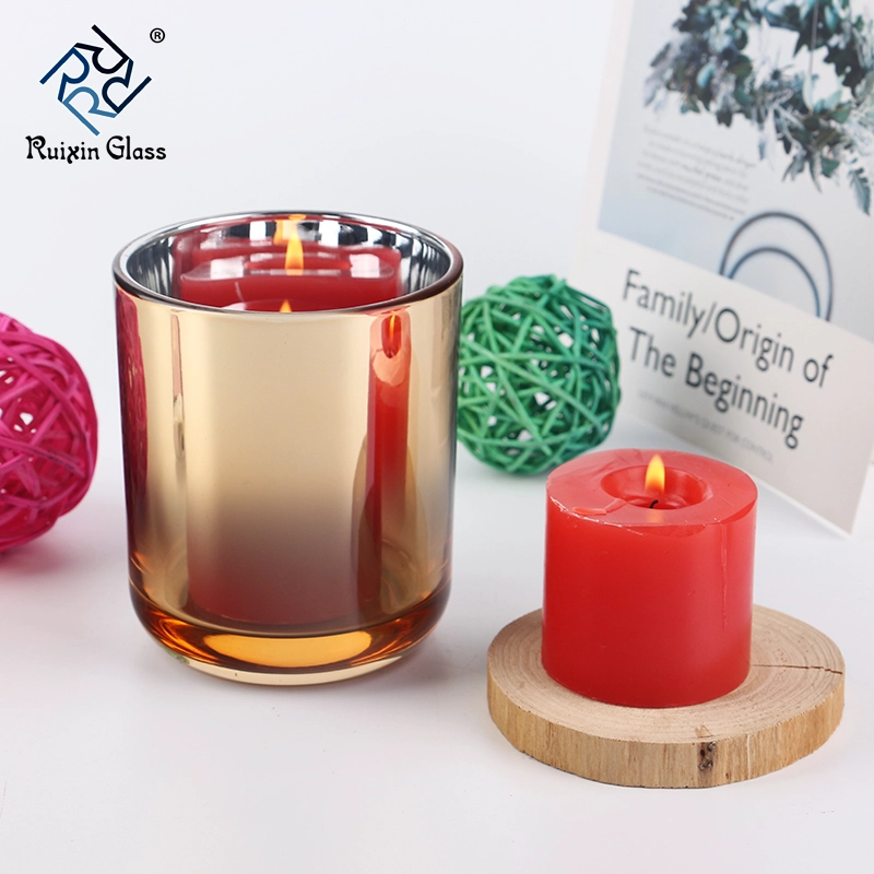 Golden candle holders
