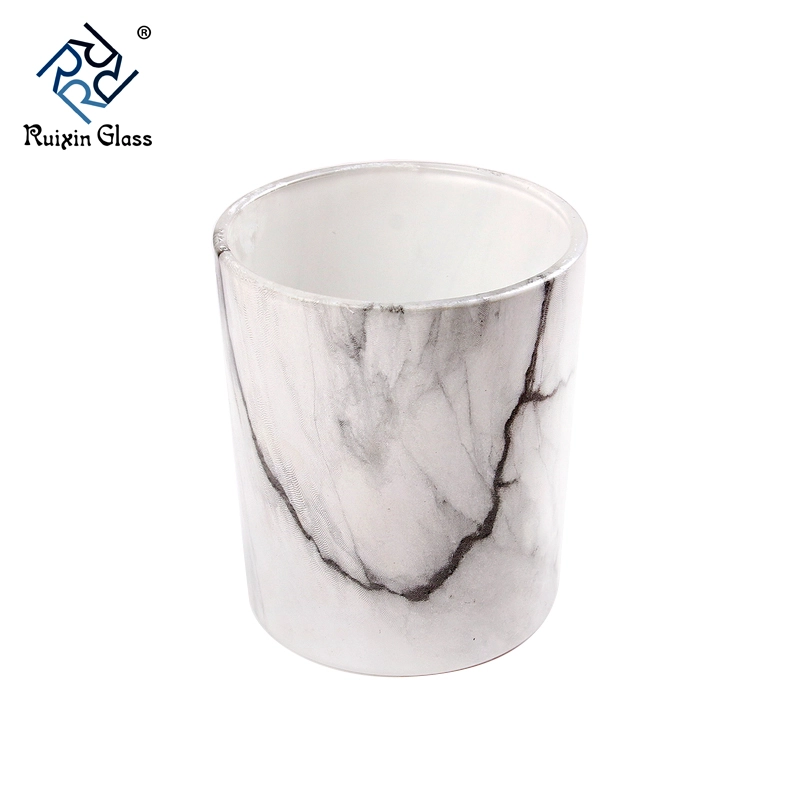 Colored ceramic candlestick
