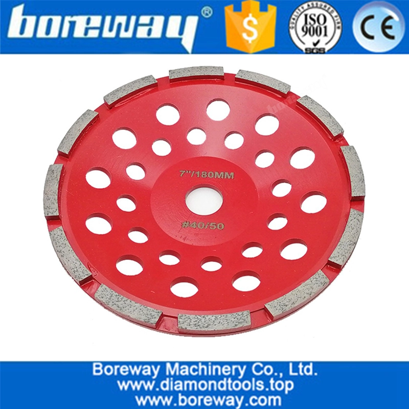 Diamond Tool Single Row Segmented Diamond Grinding Cup Wheel for Concete and Stone