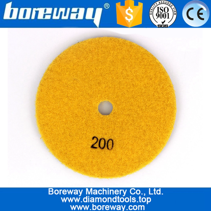 Metal bond copper polishing pad for stone concrete surface sharp grinding