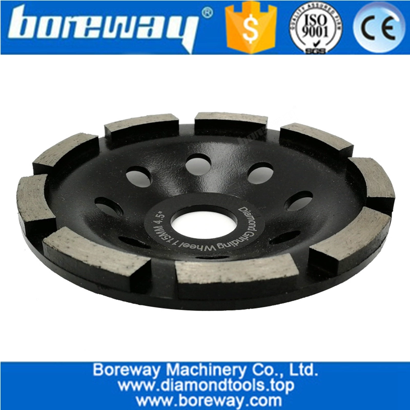 Single row diamond grinding cup wheels for concrete and stones diamond grinding wheel