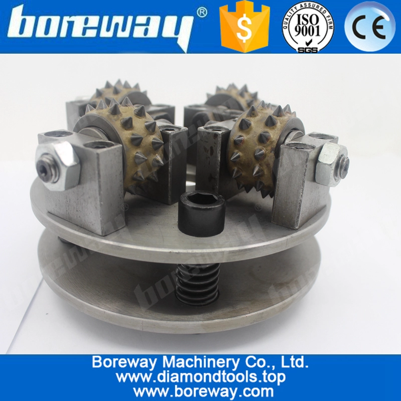 D150x4Tx30sxM14 Diamond Bush Hammer Stone Tool