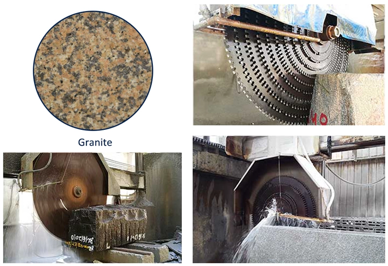 Wet Cutting Diamond Blade Segment Granite Head For European Countries 05
