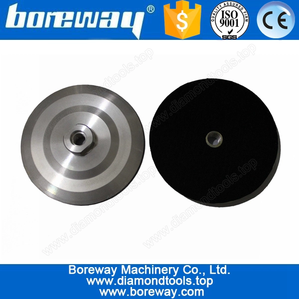 aluminum based backer pad