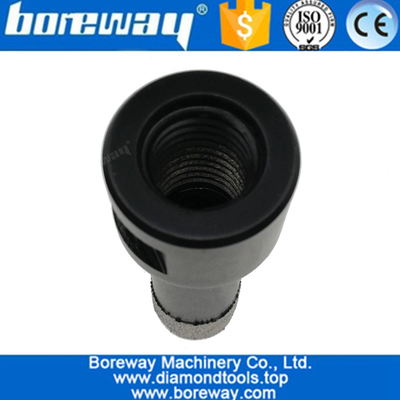 Dia.19mm Vacuum brazed diamond drill core bit,Vacuum brazed diamond dry drilling bits with 5/8