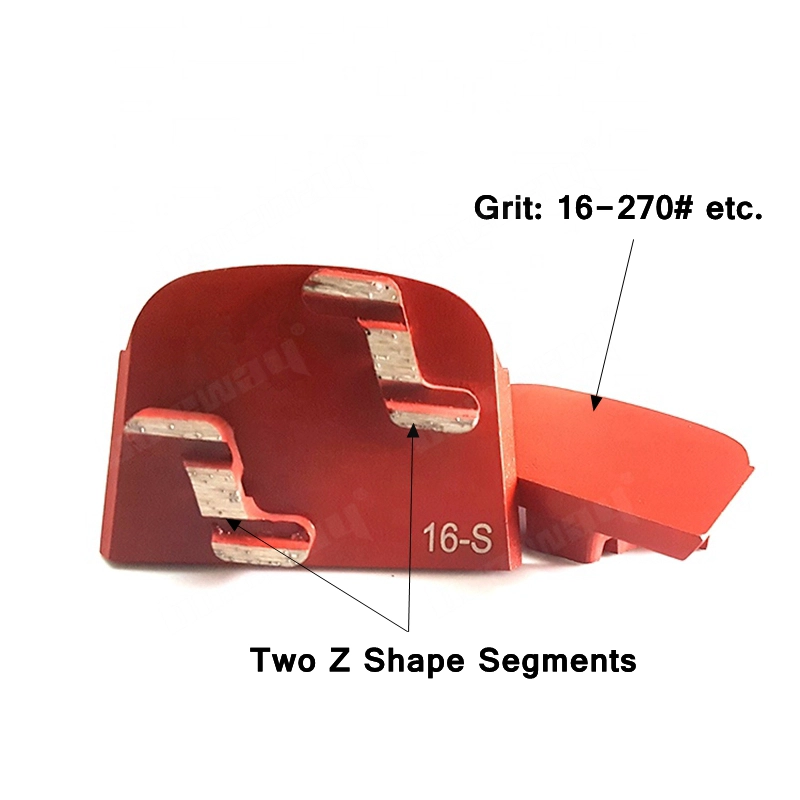 Z Shape Segments Grinding Tools