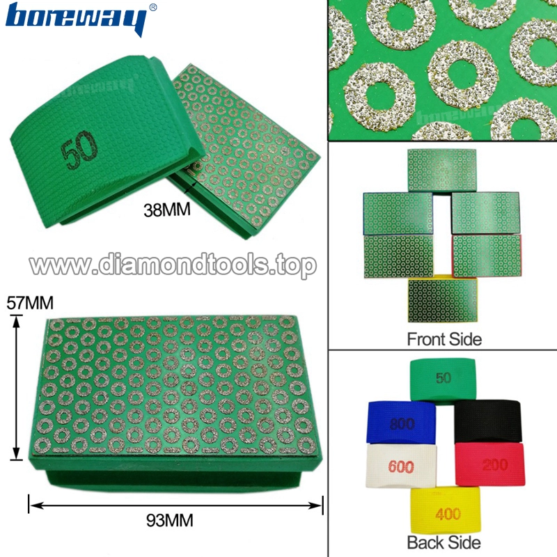 Electroplated Diamond Hand Polishing Pad 01