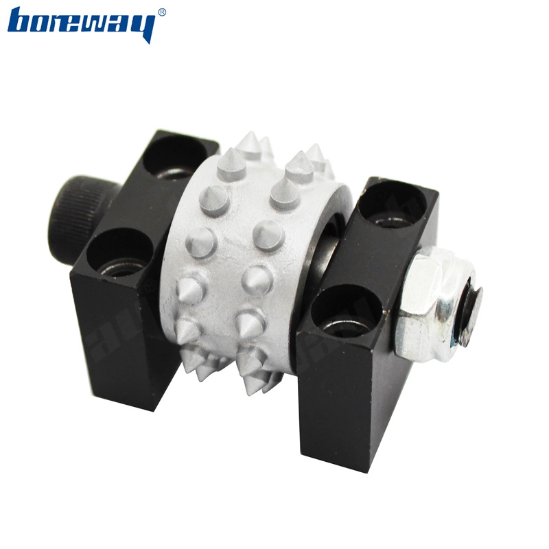 30s Diamond Bush Hammer Roller for Grinding Litchi Stone and Concrete