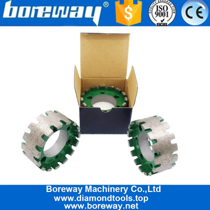 Diamond CNC Continuous Stubbing Wheel for Calibrating Stone Slab Edge