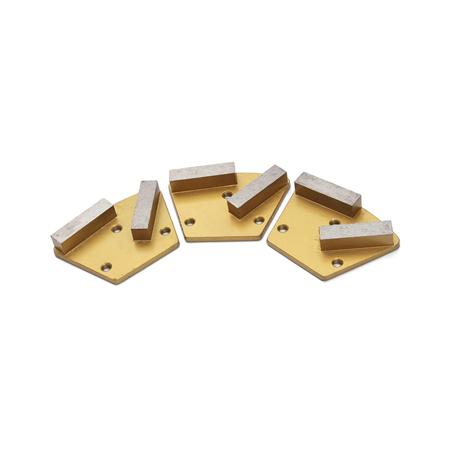 Trapezoid Metal Diamond Grinding Disc For Floor Grinder