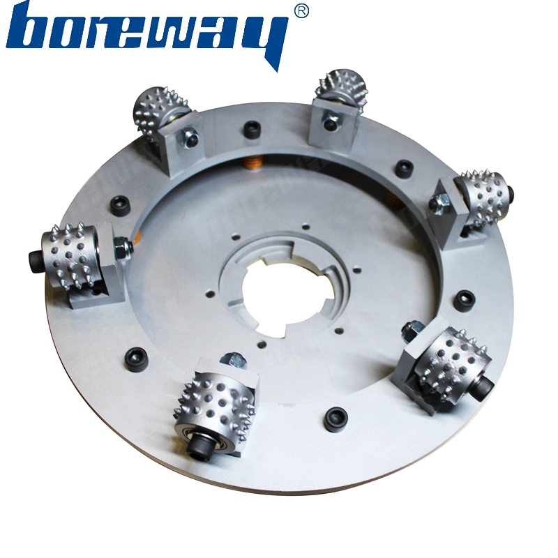 Alloy Rotary Double Layer Concrete Bush Hammer Plate