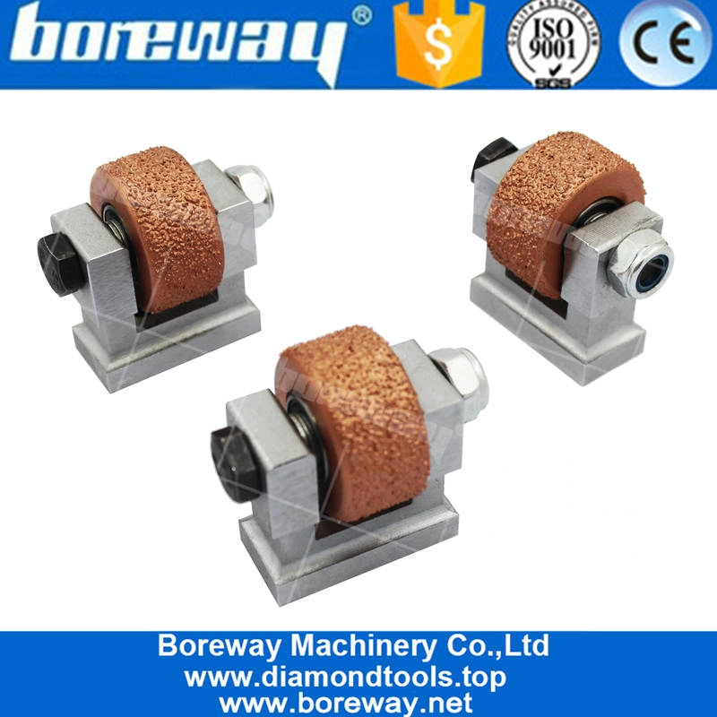 Vacuum Brazed Integral Bush Hammer Head With Support Manufacturer 3