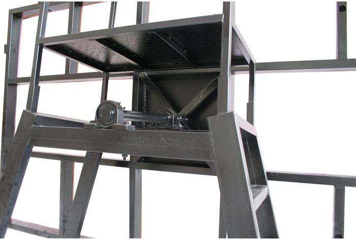 Stone slab transfer cart for stone factory