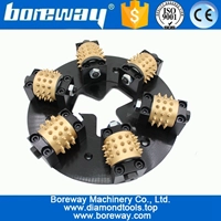 Boreway Diamond Bush Hammer Rollers For Grinding Stone Granite Marble Concrete