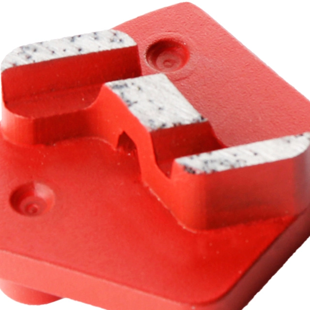 Werkmaster Diamond Disc Grinding Diamond Grinding Shoe z Segment Pad For Terrazzo Concrete Floor