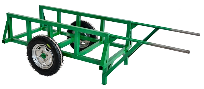 Finished or semi-finished stone slab transportation carts trolleys