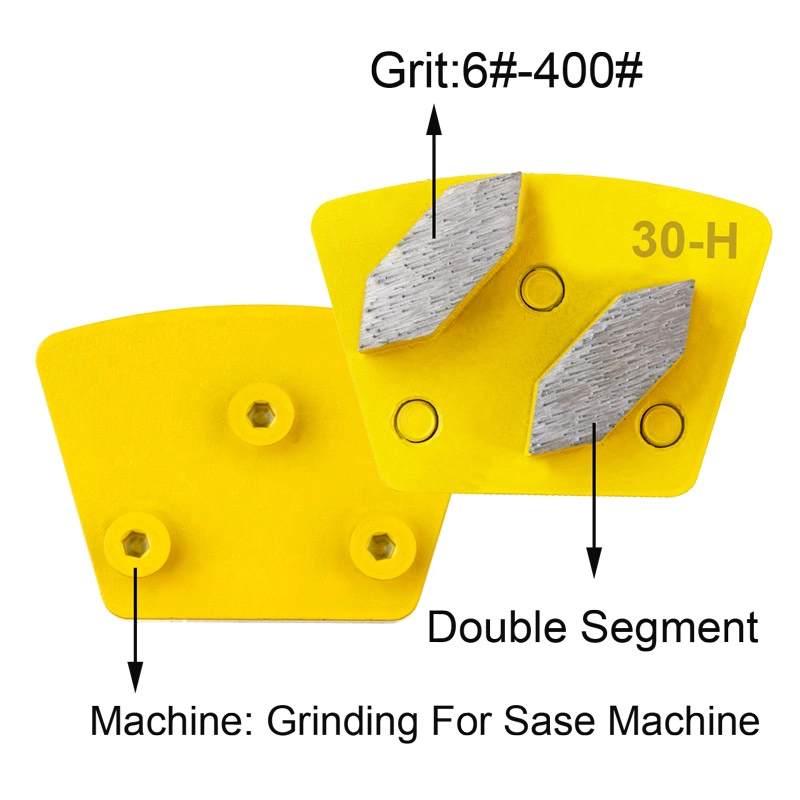 Trapezoidal metal floor grinding block can only be used for floor grinding machine?