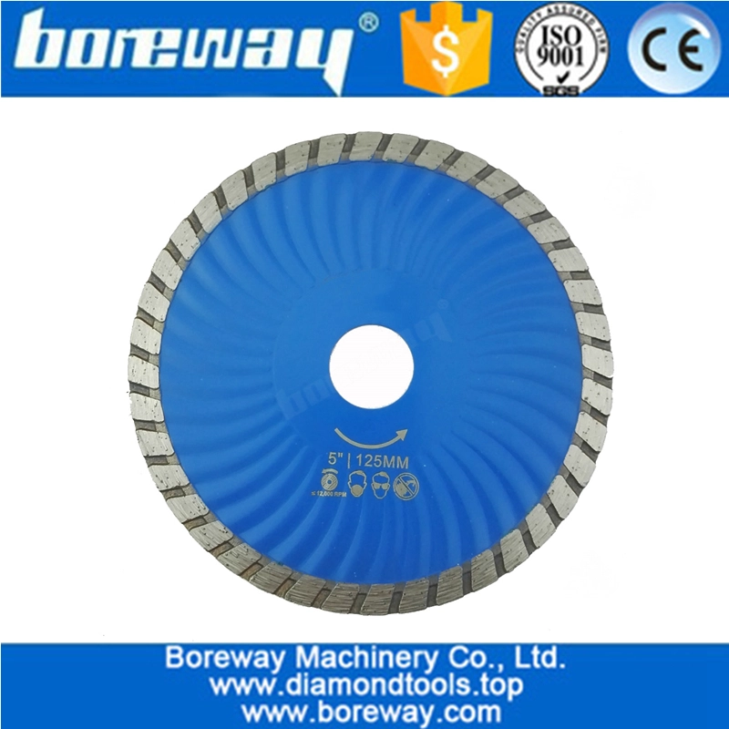 Hot pressed Diamond Waved Turbo Blade Diamond Saw Blade Cutting disc