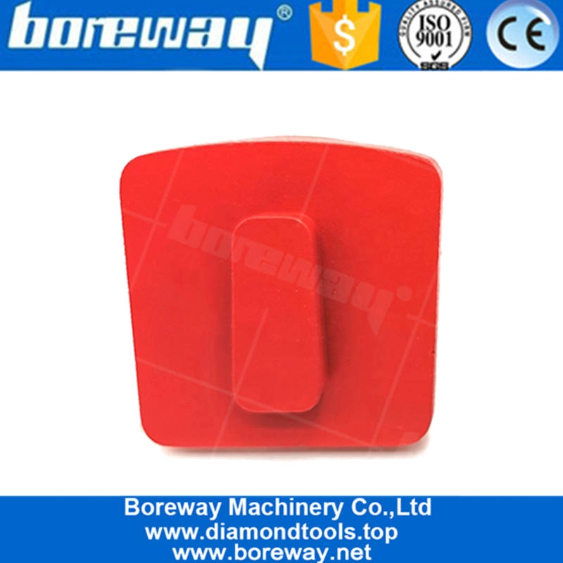 Metal Bond Oval Segment Diamond Grinding Disc Concrete Terrazzo Floor Redi Lock Shoe for Husqvarna Floor Grinder